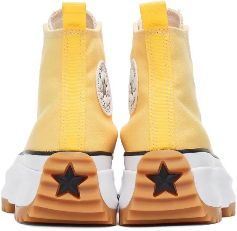 Converse Yellow Run Star Hike Sneakers (172361C)