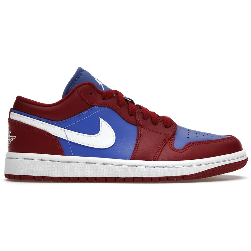 Jordan 1 Low Pomegranate Medium Blue (W) (DC0774-604)