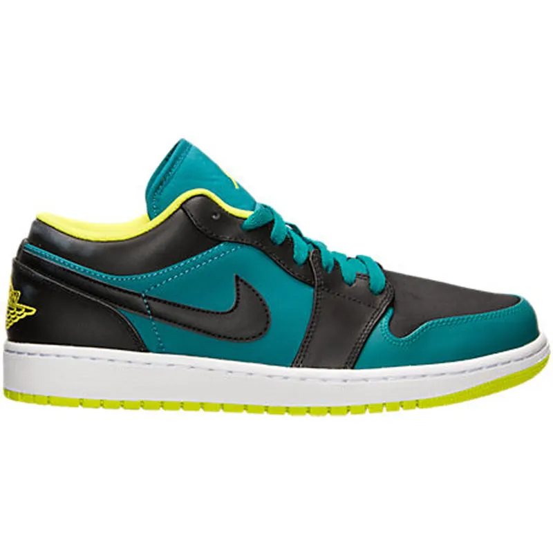 Jordan 1 Low Lush Teal Venom Green Black (553558-305)