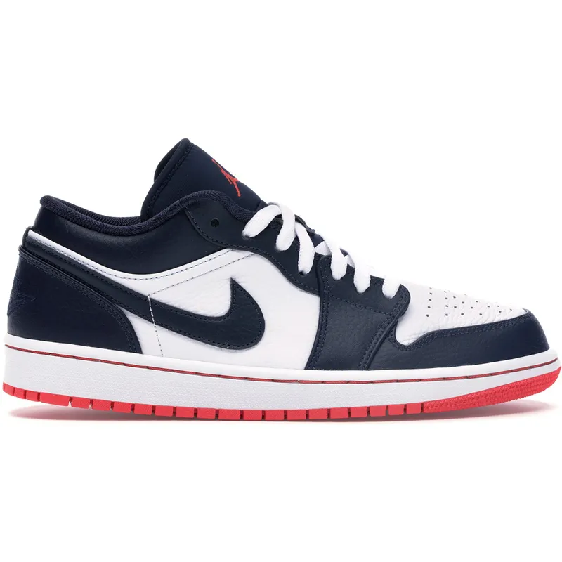 Jordan 1 Low Obsidian Ember Glow (553558-481)