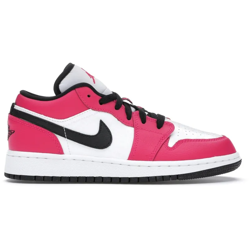 Jordan 1 Low Rush Pink (GS) (554723-600)