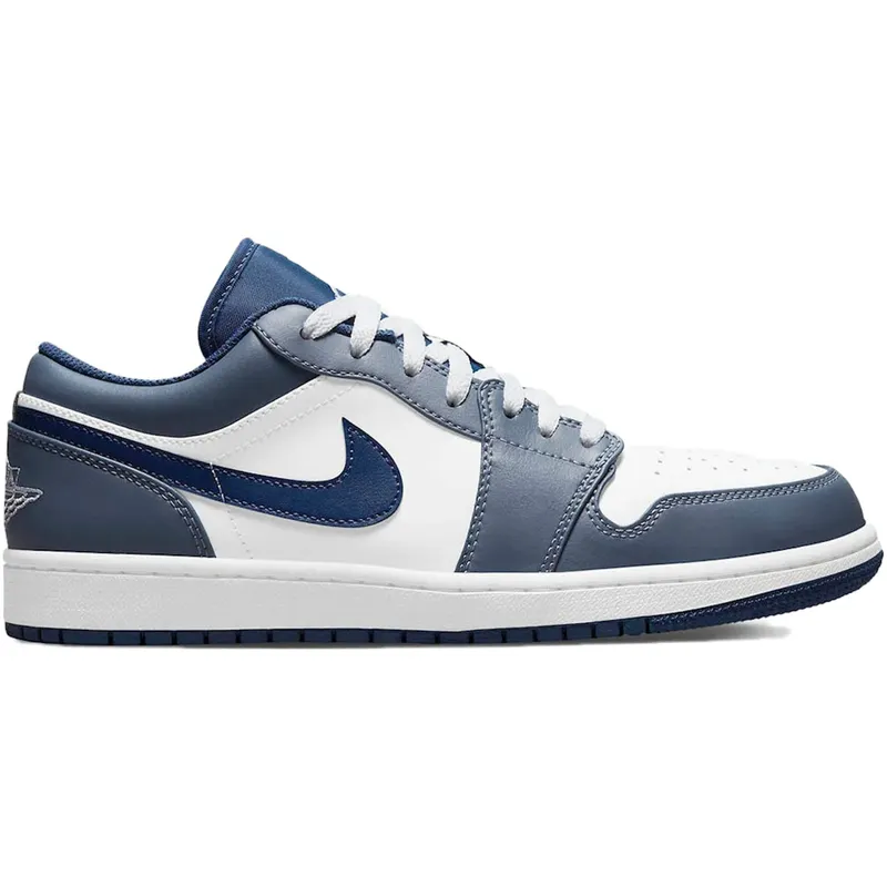 Jordan 1 Low Slate Blue Navy (GS) (553560-414)
