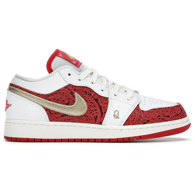 Jordan 1 Low Spades (GS) (DJ5186-100)