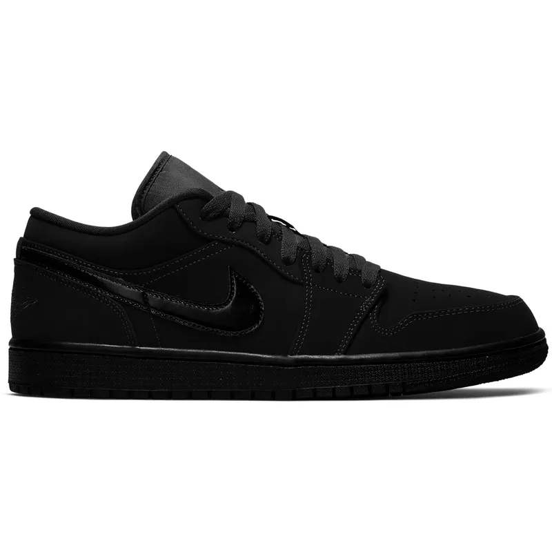 Jordan 1 Low Triple Black (2019) (553558-056)