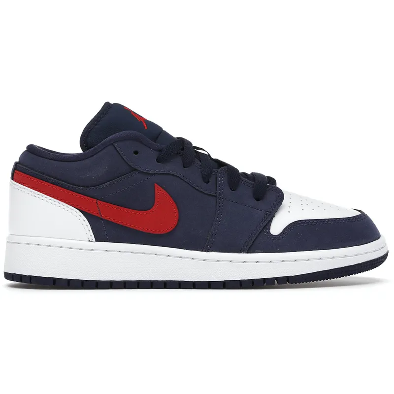 Jordan 1 Low USA (GS) (CV9844-400)
