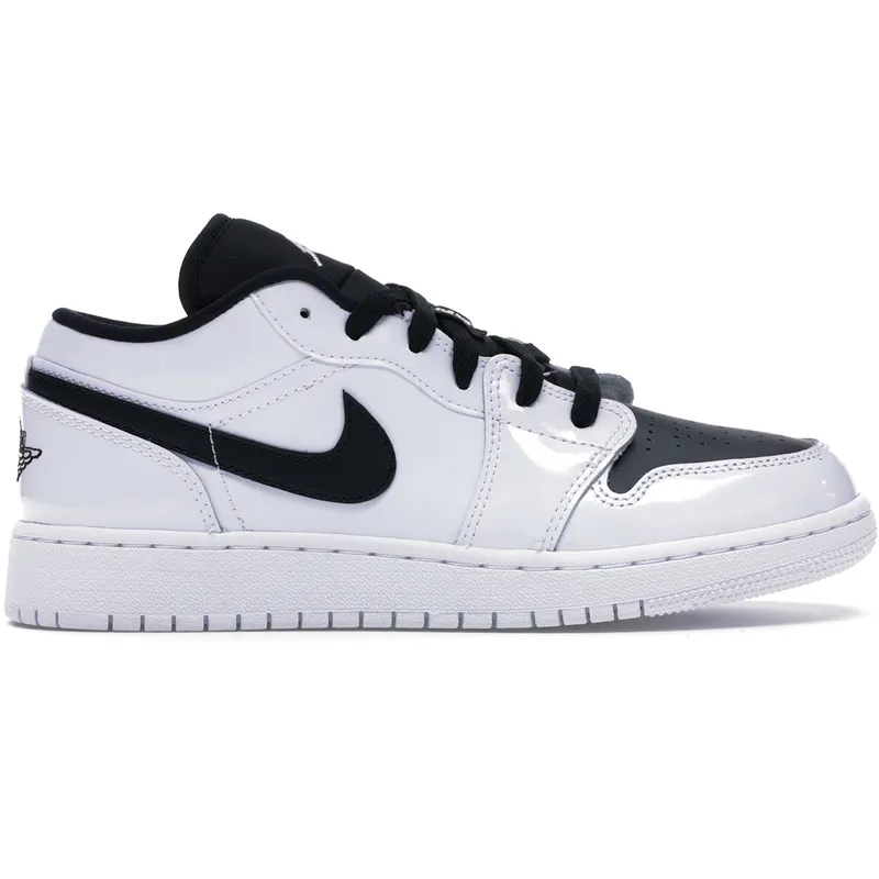Jordan 1 Low White Black (GS) (553560-103)