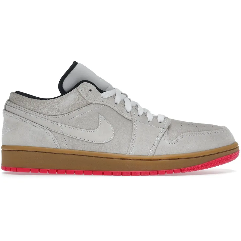 Jordan 1 Low White Gum Hyper Pink (553558-119)