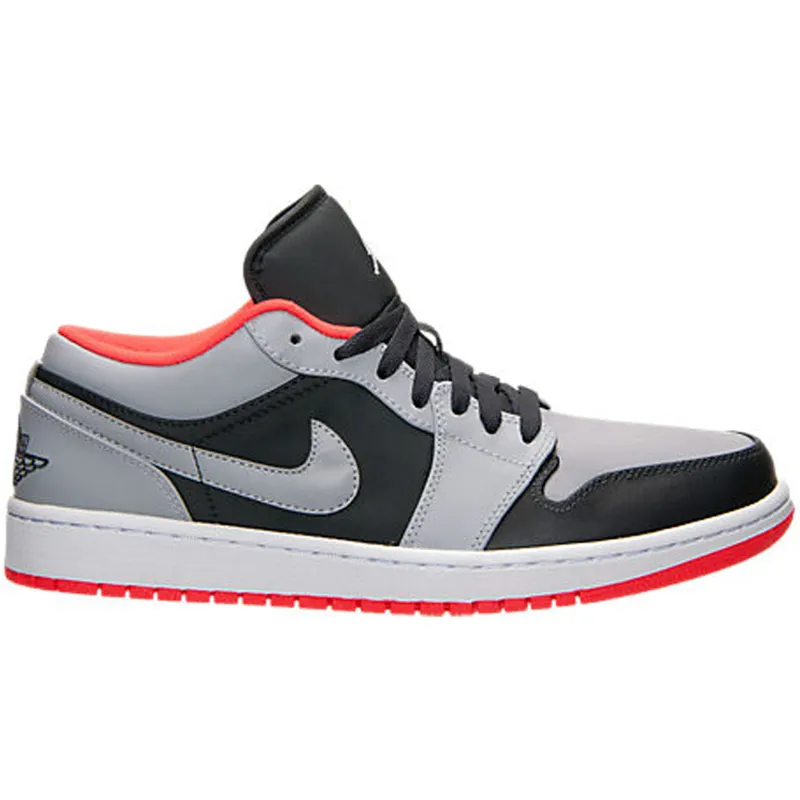 Jordan 1 Low Wolf Grey Infrared 23 (553558-022)