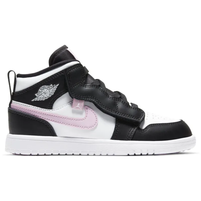 Jordan 1 Mid Alt White Light Arctic Pink (PS) (AT4612-103)