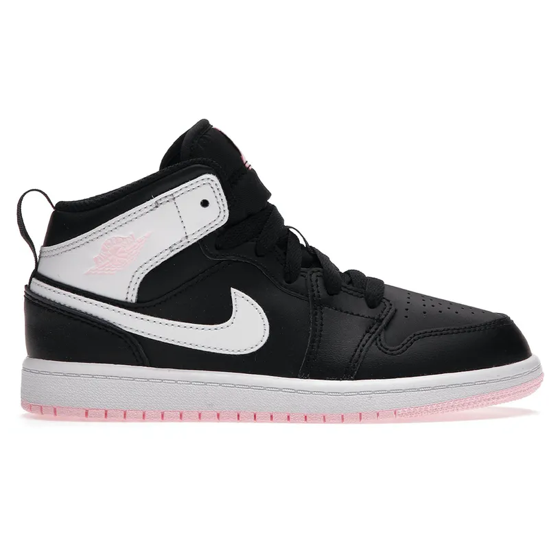 Jordan 1 Mid Arctic Pink Black (PS) (640737-061)