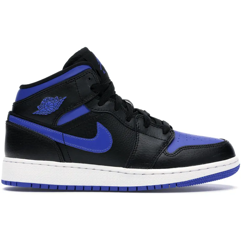 Jordan 1 Mid Royal (2020) (GS) (554725-068)
