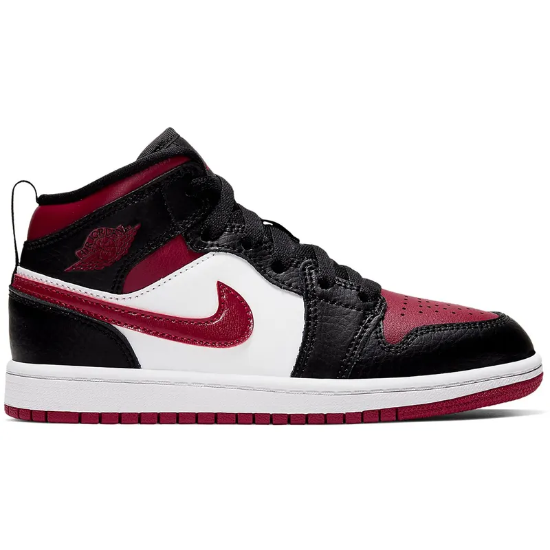 Jordan 1 Mid Bred Toe (PS) (640734-066)