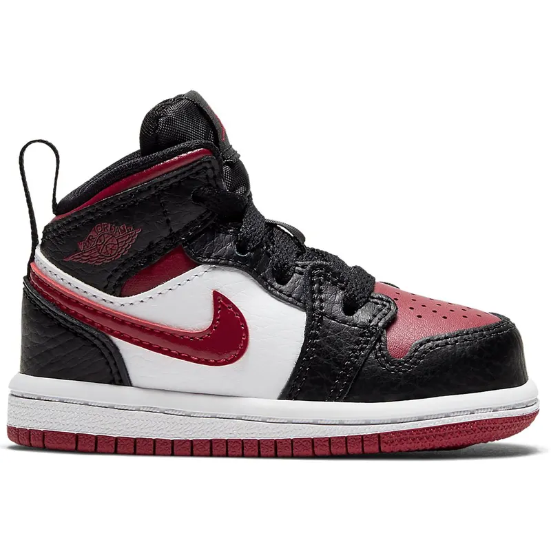 Jordan 1 Mid Bred Toe (TD) (640735-066)