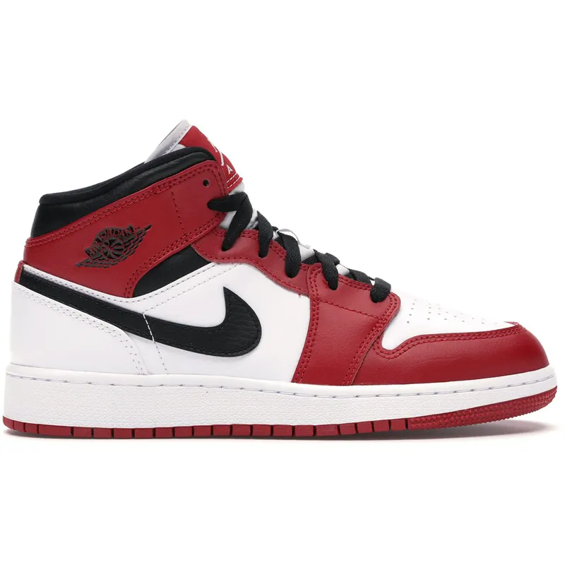 Jordan 1 Mid Chicago (2020) (GS) (554275-173/554725-173)