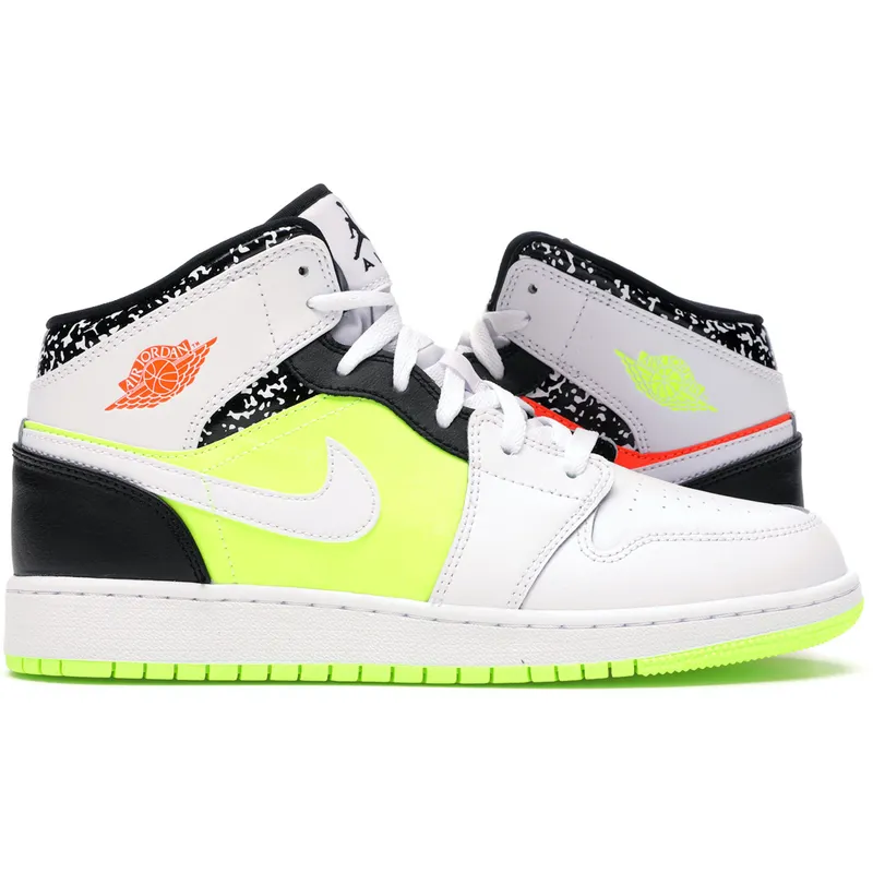 Jordan 1 Mid Composition Notebook (GS) (554725-870)