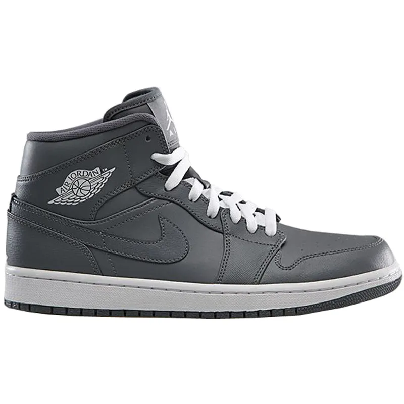 Jordan 1 Mid Cool Grey White (554724-003)