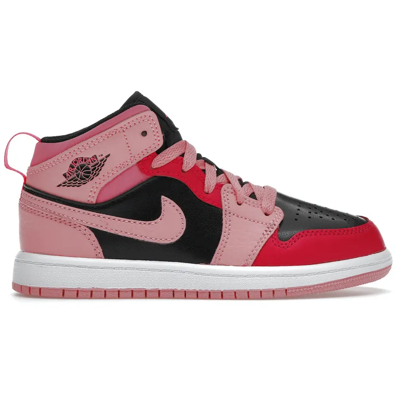 Jordan 1 Mid Coral Chalk (PS) (640734-662)