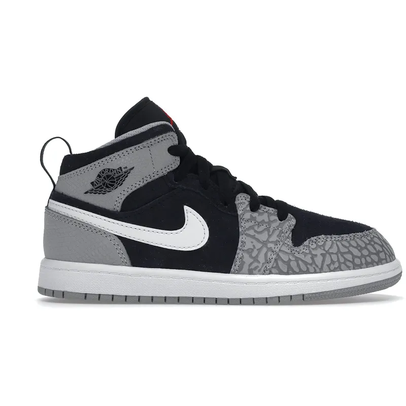 Jordan 1 Mid SE Elephant Print (PS) (DM6215-016)