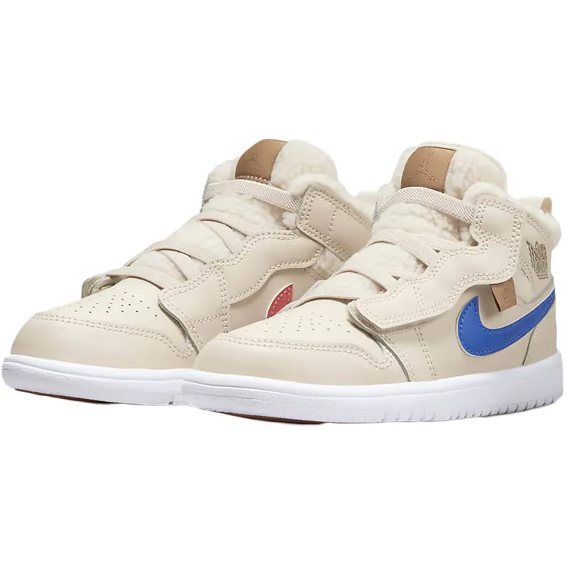 Jordan 1 Mid Fleece Pearl White (PS) (DO2208-264)