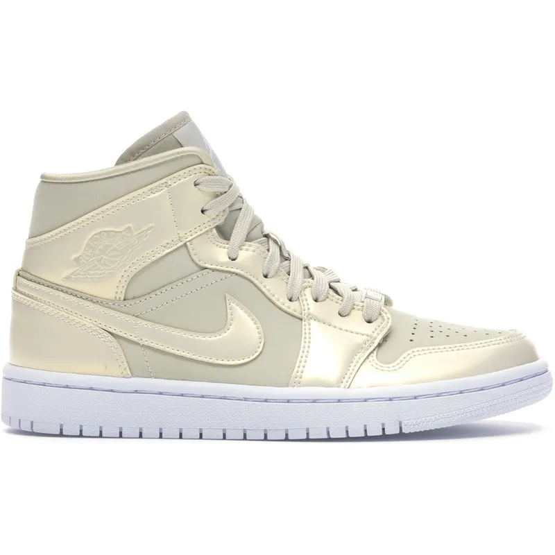 Jordan 1 Mid Goose Feather Yellow (W) (CK6587-200)