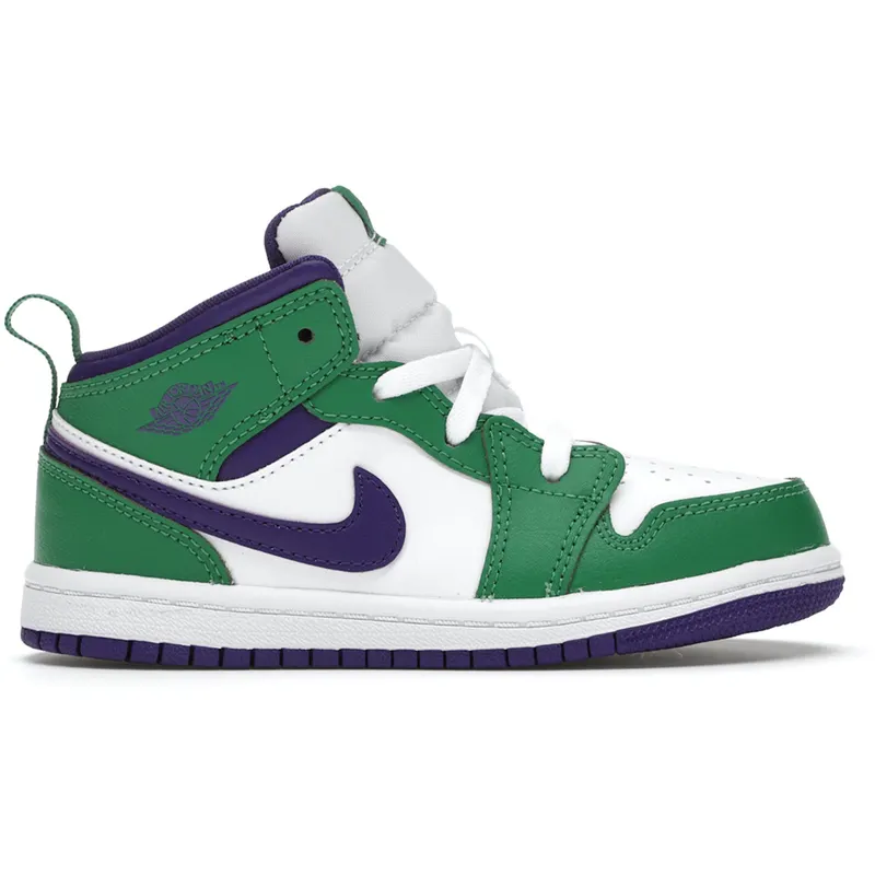 Jordan 1 Mid Incredible Hulk (TD) (640735-300)