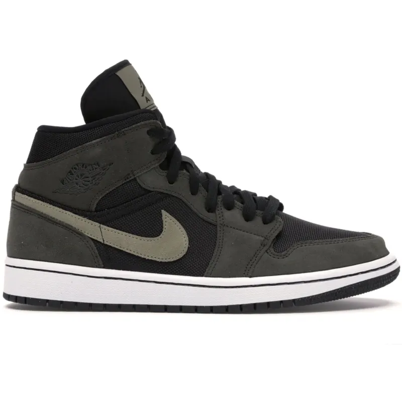 Jordan 1 Mid Military Olive (W) (BQ6472-030)