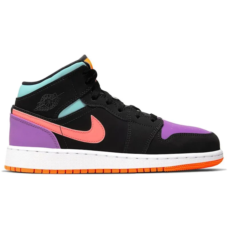 Jordan 1 Mid Multi-Color (GS) (554725 083)