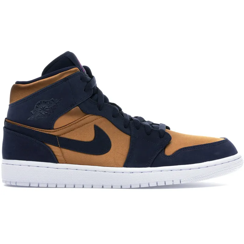 Jordan 1 Mid Obsidian Desert Ochre (852542-401)