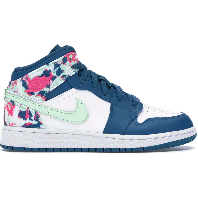 Jordan 1 Mid Paint Stroke (GS) (555112-300)