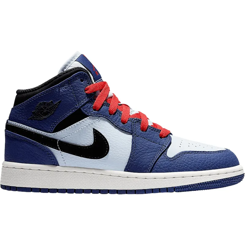 Jordan 1 Mid SE Deep Royal (GS) (BQ6931 400)