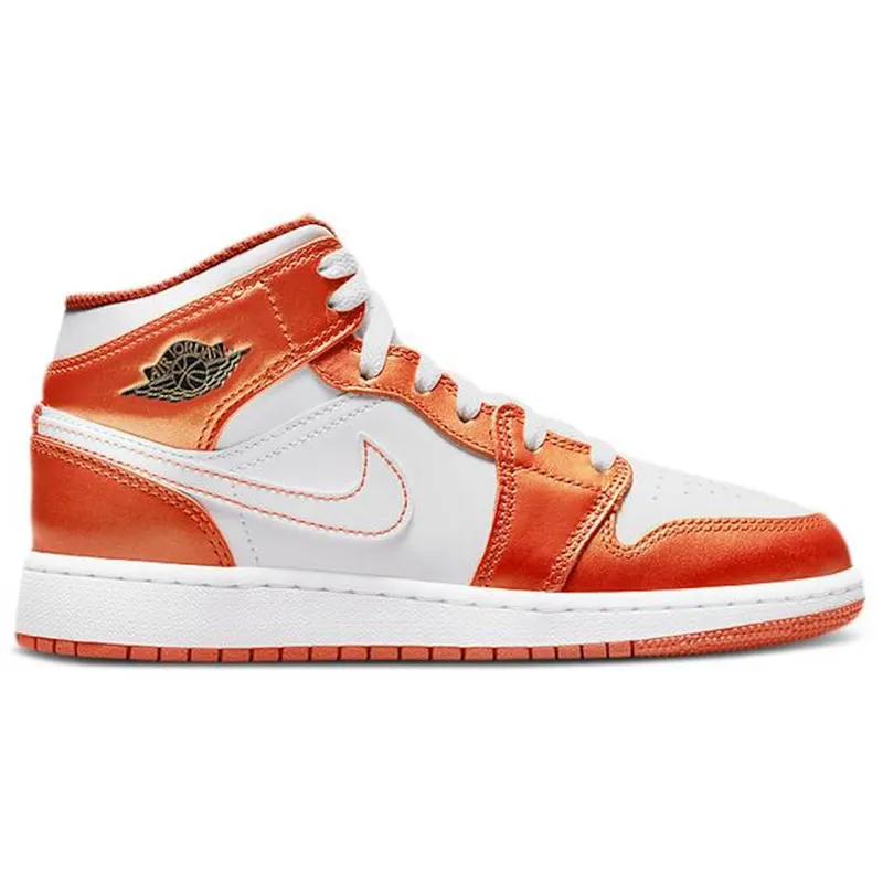 Jordan 1 Mid SE Metallic Electro Orange (PS) (DM4229-800)