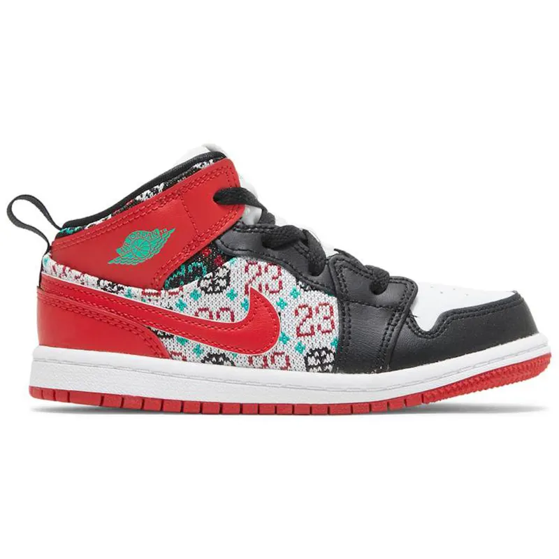 Jordan 1 Mid SE Ugly Christmas Sweater (TD) (DM1209-150)