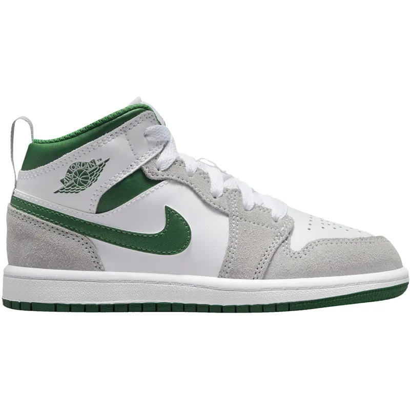 Jordan 1 Mid SE White Pine Green Smoke Grey (PS) (DC7249-103)