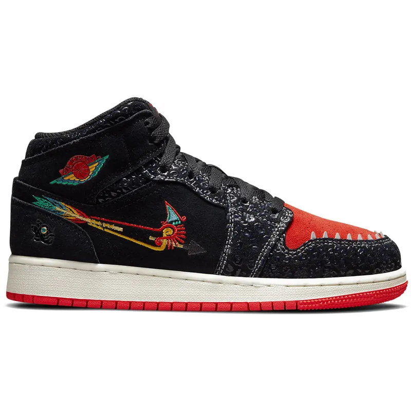 Jordan 1 Mid Siempre Familia (GS) (DN5121-001)