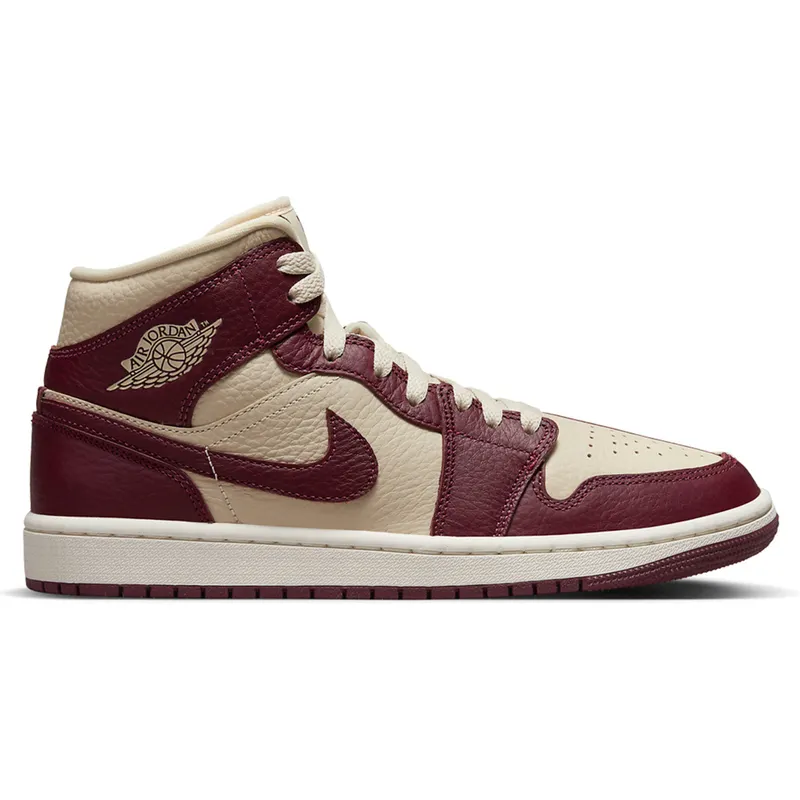 Jordan 1 Mid Split Beach Cherrywood Red (W) (DR0501-200)