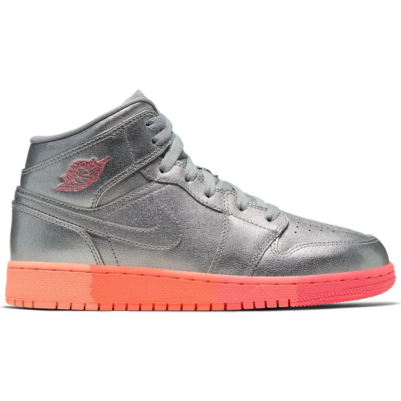 Jordan 1 Mid Sunrise (GS) (555112-006)