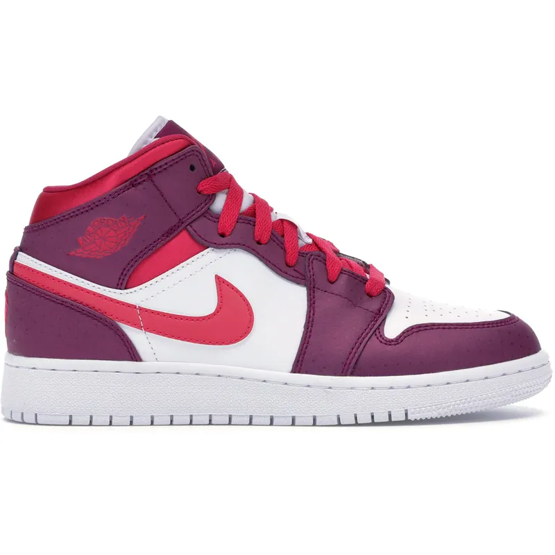 Jordan 1 Mid True Berry Rush Pink (GS) (555112-661)
