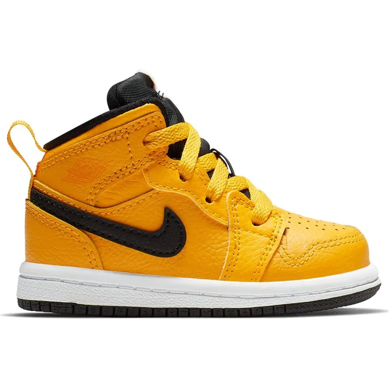 Jordan 1 Mid University Gold Black (TD) (640735-700)