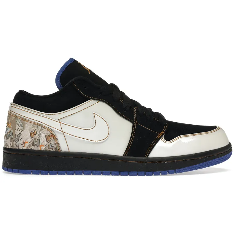 Jordan 1 Phat Low Black Metallic (338145-001)