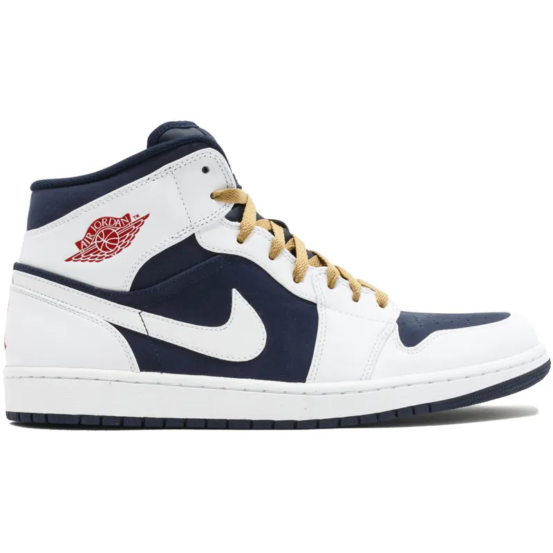 Jordan 1 Phat Mid Olympic (2012) (364770-400)