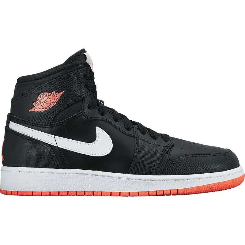 Jordan 1 Retro High Black Hot Lava (GS) (332148-028)