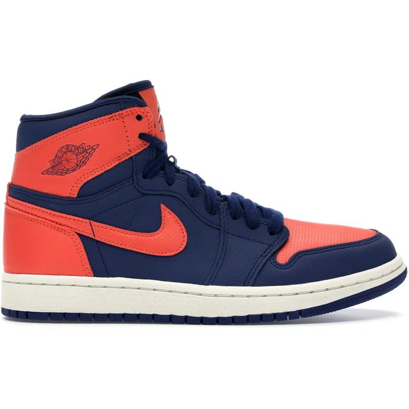 Jordan 1 Retro High Blue Void Turf Orange (W) (AH7389-408)