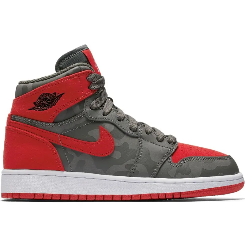 Jordan 1 Retro High Camo 3M Bred (GS) (822858-032)