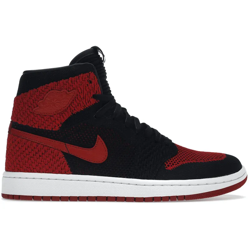 Jordan 1 Retro High Flyknit Bred (GS) (919702-001)