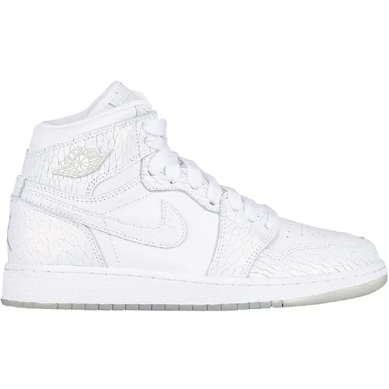 Jordan 1 Retro High Heiress Pure Platinum (GS) (832596-100)