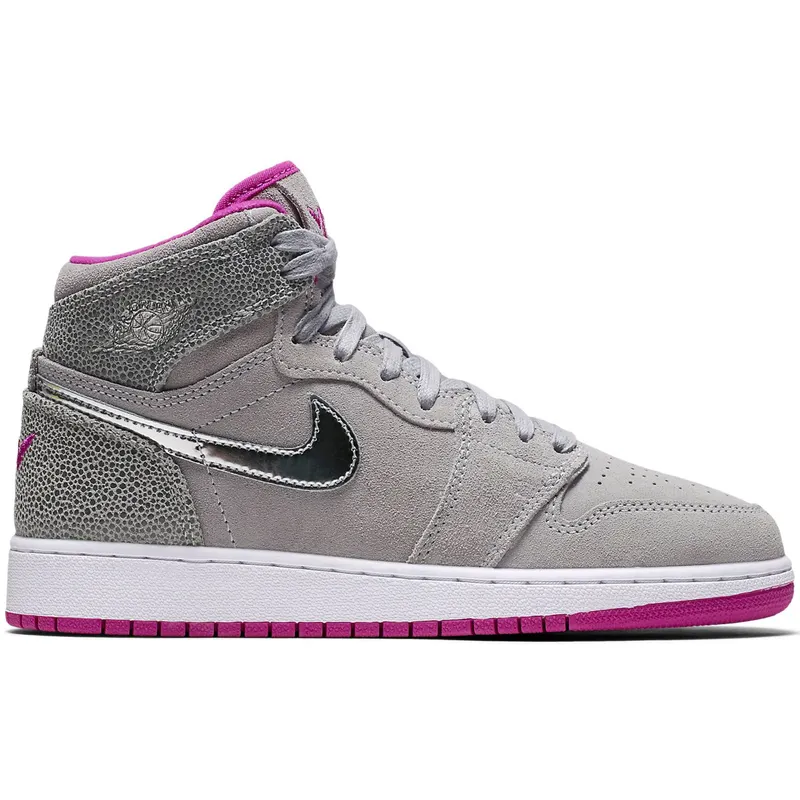 Jordan 1 Retro High Maya Moore Wolf Grey (GS) (332148-012)