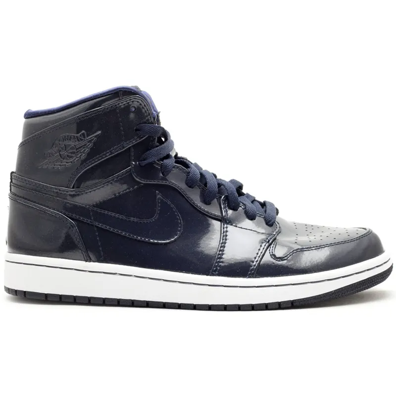 Jordan 1 Retro High Patent Dark Obsidian (332550-441)
