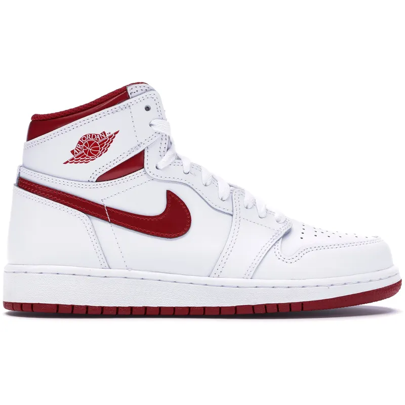 Jordan 1 Retro Metallic Red (2017) (GS) (575441-103)