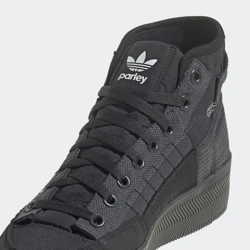adidas Nizza Parley Hi Carbon / Core Black / Cloud White (GX6981)