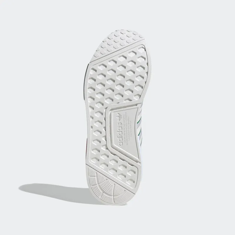 adidas NMD_R1 Cloud White / Off White / Green (HQ1434)
